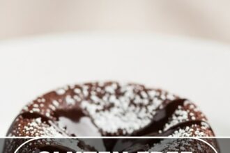 Gluten Free Chocolate Lava Cake