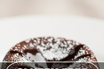 Gluten Free Chocolate Lava Cake
