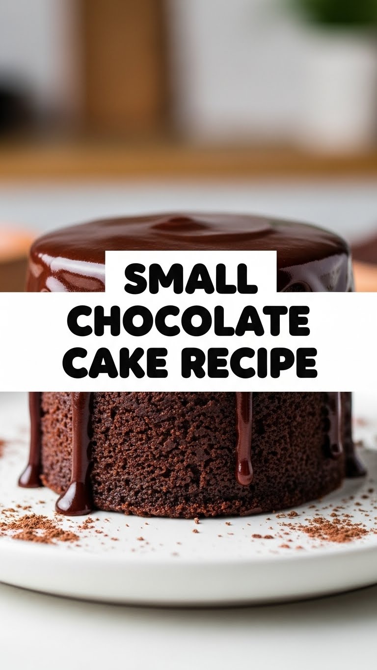 Small Chocolate Cake Recipe
