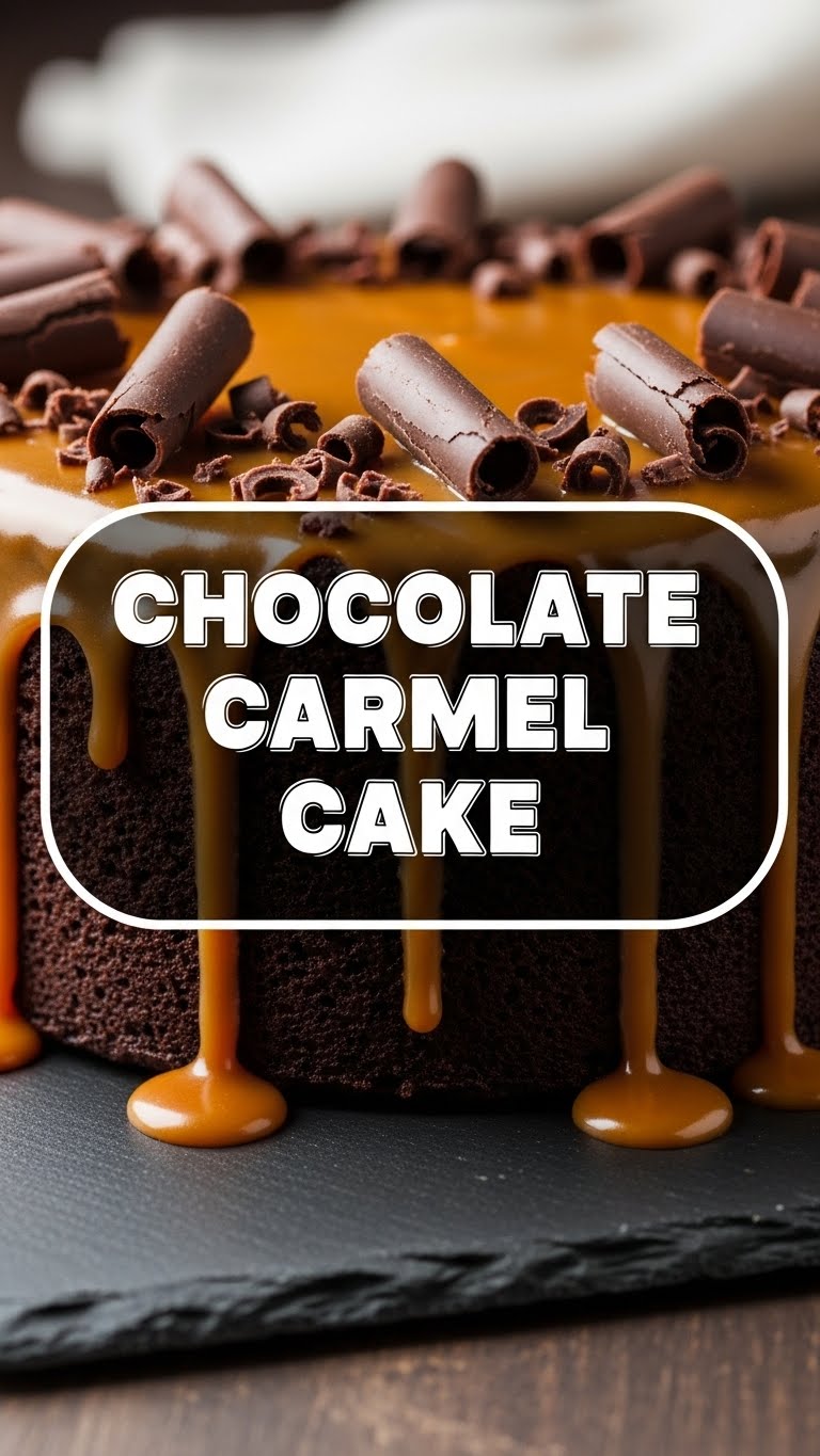 Chocolate Carmel Cake