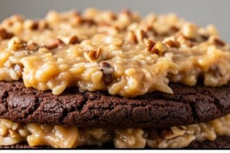 German Chocolate Cake Cookies