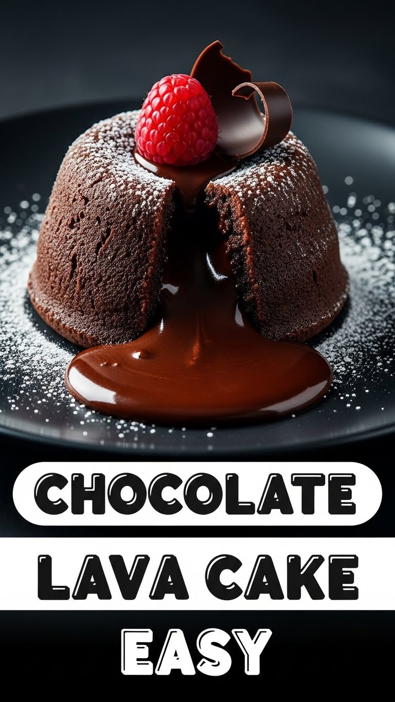 Chocolate Lava Cake Easy