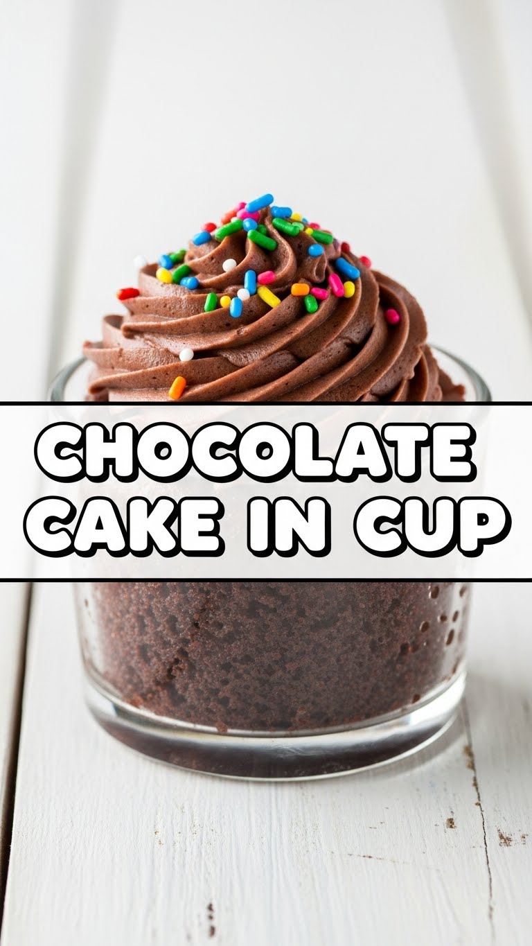 Chocolate Cake In Cup