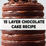 15 Layer Chocolate Cake Recipe