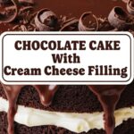 Chocolate Cake With Cream Cheese Filling