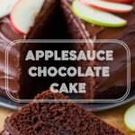Applesauce Chocolate Cake