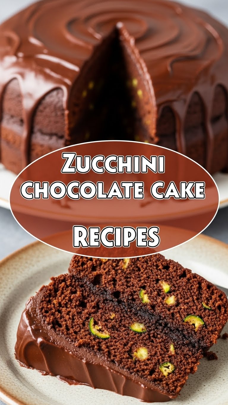 Zucchini Chocolate Cake Recipes