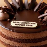 Dark Chocolate Mousse Cake