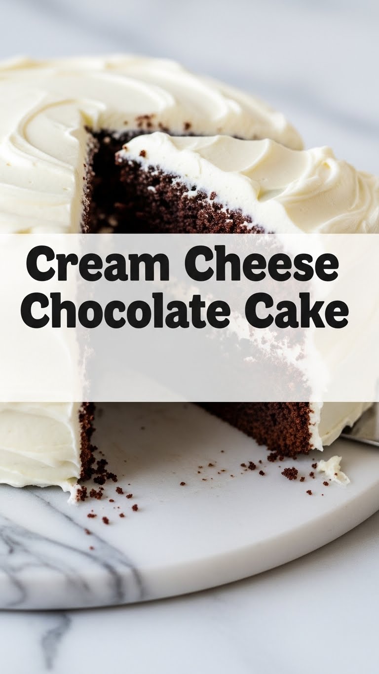 Cream Cheese Chocolate Cake