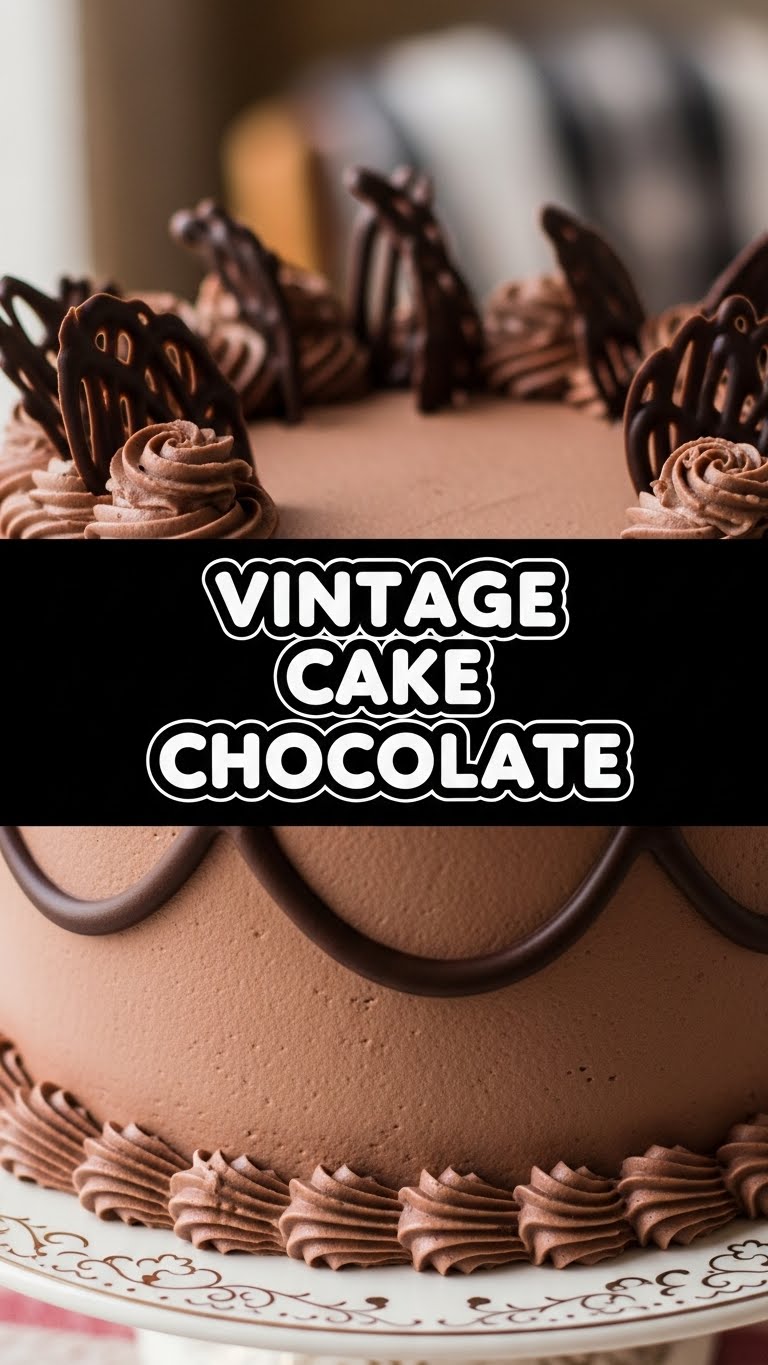 Vintage Cake Chocolate