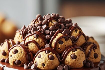 Chocolate Cookie Dough Cake