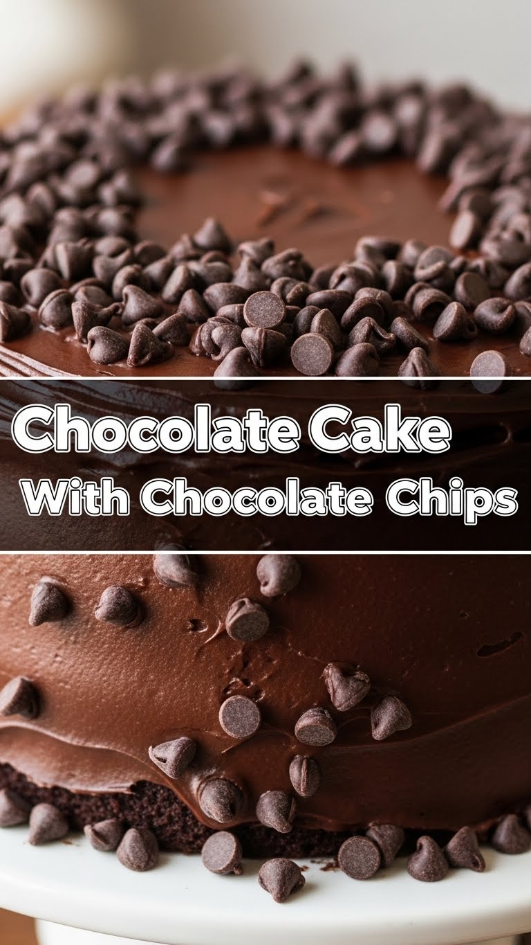 Chocolate Cake With Chocolate Chips