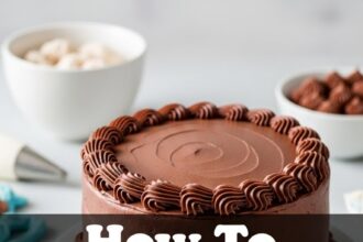 How To Decorate Chocolate Cake
