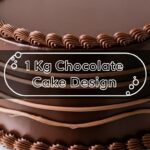 1 Kg Chocolate Cake Design