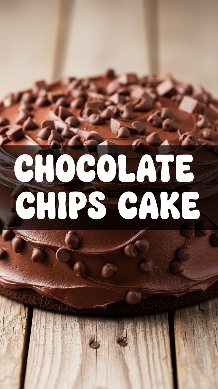 Chocolate Chips Cake