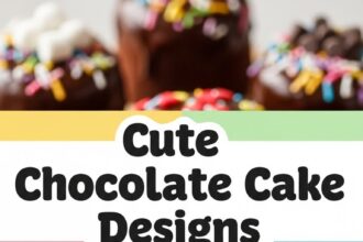 Cute Chocolate Cake Designs