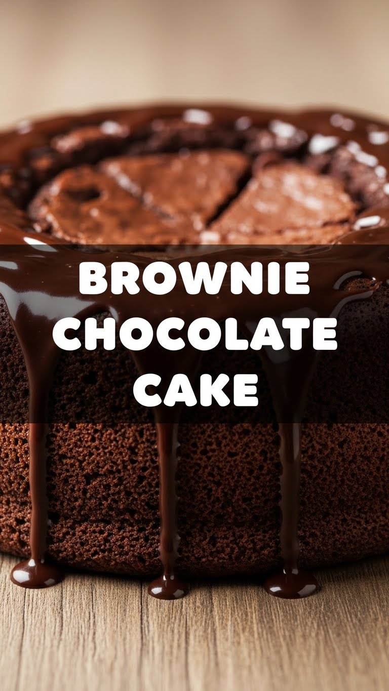 Brownie Chocolate Cake