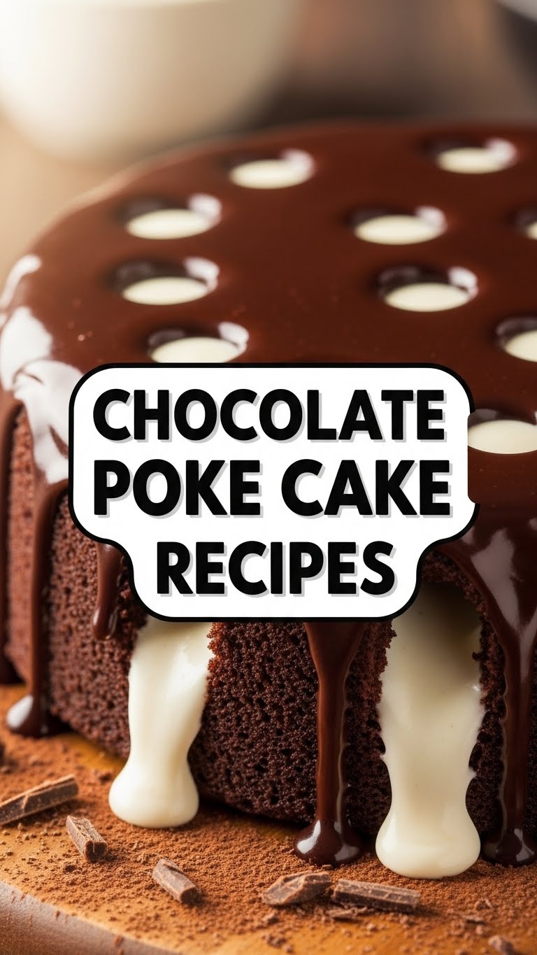 Chocolate Poke Cake Recipes
