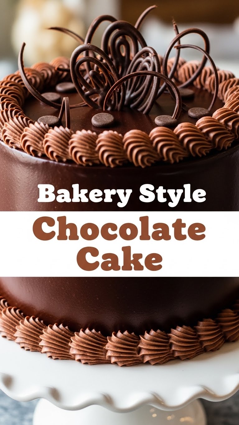 Bakery Style Chocolate Cake