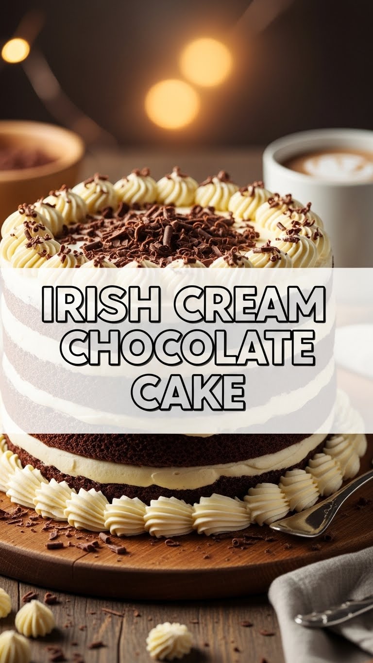Irish Cream Chocolate Cake