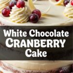 White Chocolate Cranberry Cake