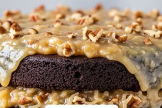 Homemade German Chocolate Cake