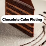 Chocolate Cake Plating