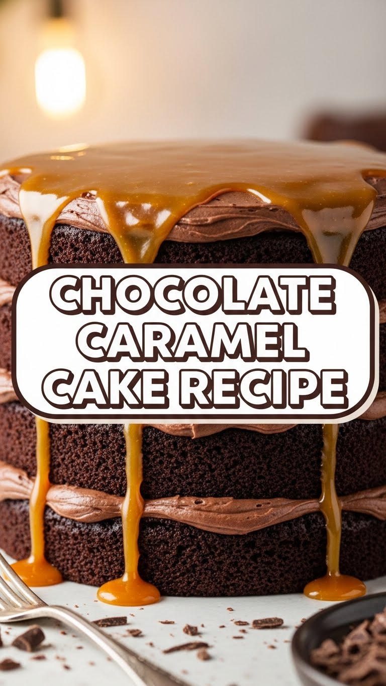Chocolate Caramel Cake Recipe