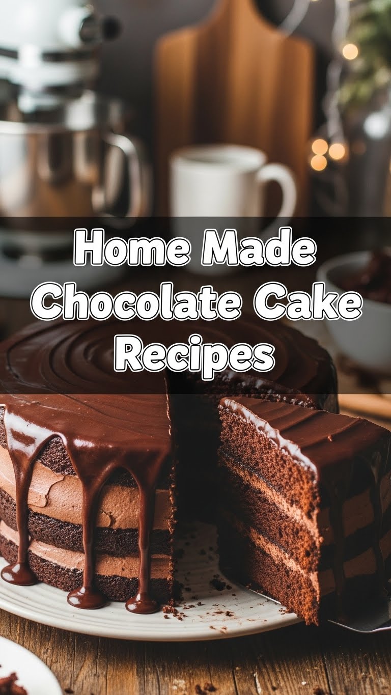 Home Made Chocolate Cake Recipes