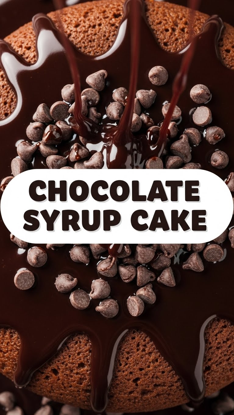 Chocolate Syrup Cake