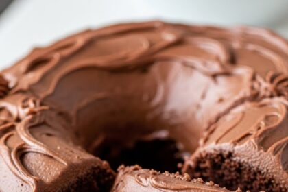 Chocolate Cream Cheese Pound Cake