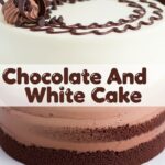 Chocolate And White Cake