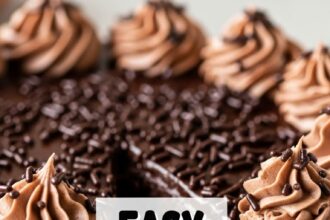 Easy Chocolate Cake Decoration