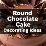 Round Chocolate Cake Decorating Ideas