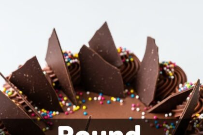 Round Chocolate Cake Decorating Ideas
