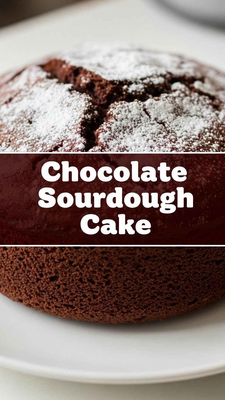 Chocolate Sourdough Cake