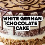 White German Chocolate Cake