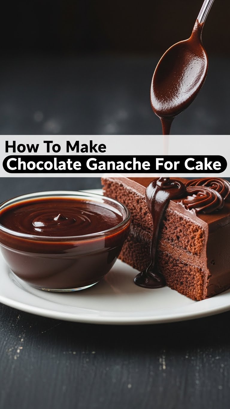 How To Make Chocolate Ganache For Cake