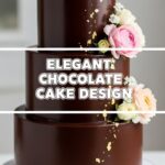 Elegant Chocolate Cake Design