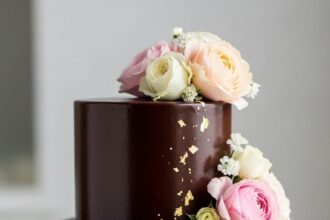 Elegant Chocolate Cake Design