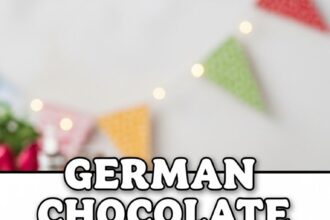 German Chocolate Poke Cake Easy