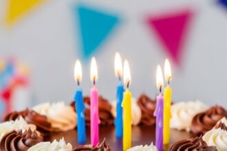 Chocolate Ganache Birthday Cake