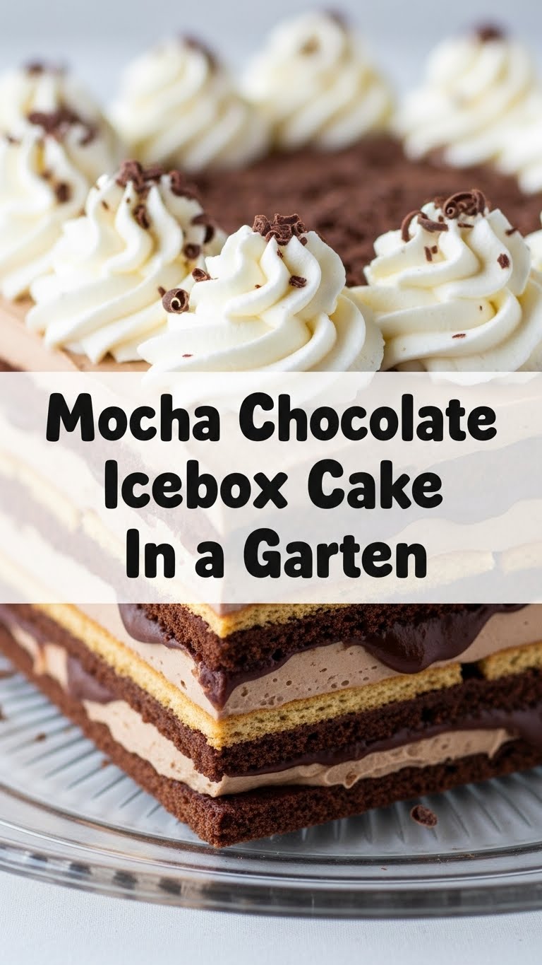 Mocha Chocolate Icebox Cake Ina Garten
