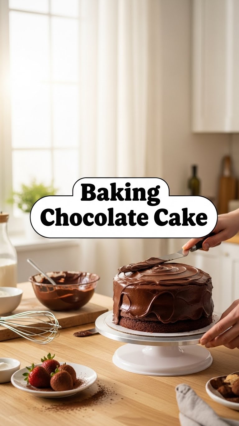 Baking Chocolate Cake