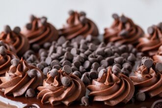 Chocolate Chip Cake Decoration