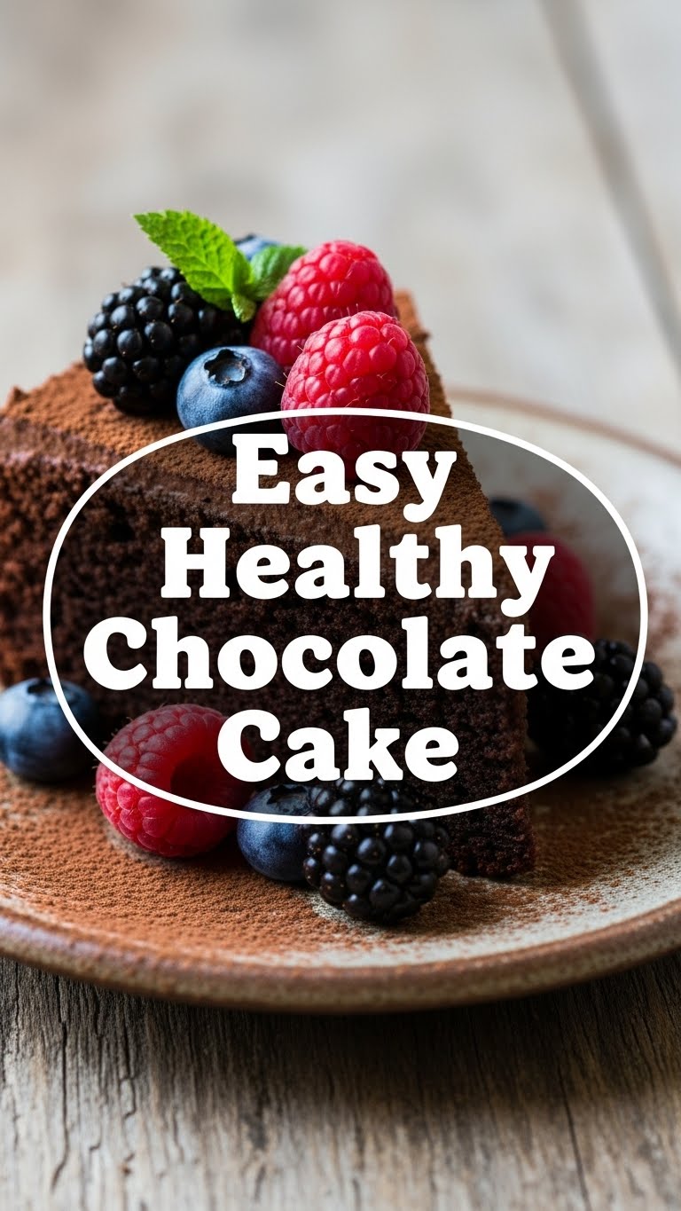 Easy Healthy Chocolate Cake
