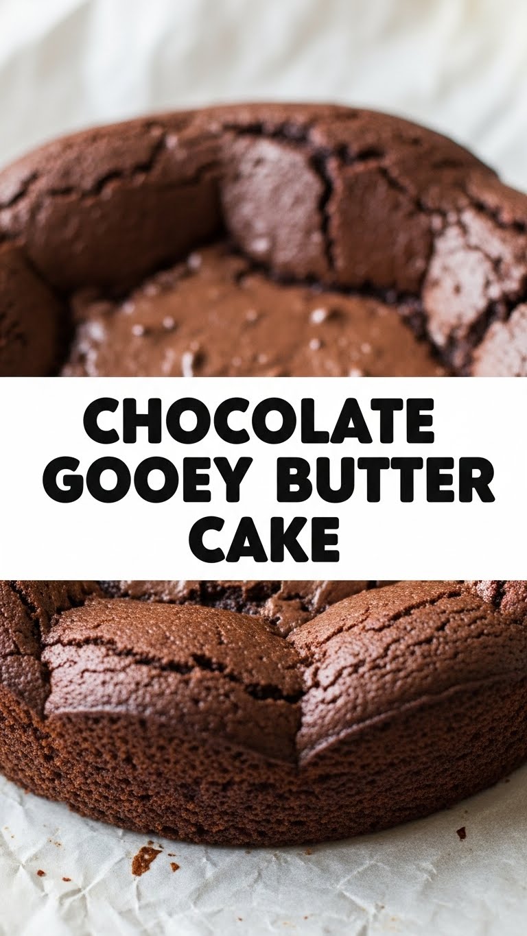 Chocolate Gooey Butter Cake