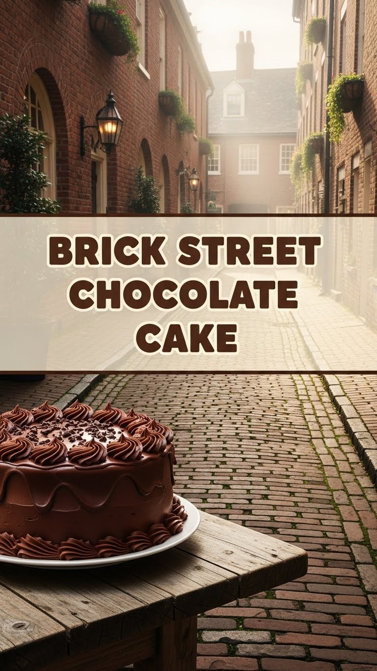 Brick Street Chocolate Cake
