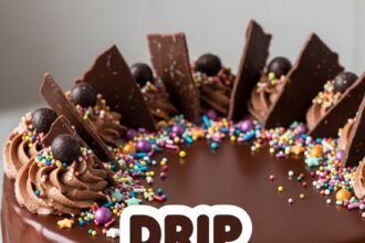 Drip Chocolate Cake