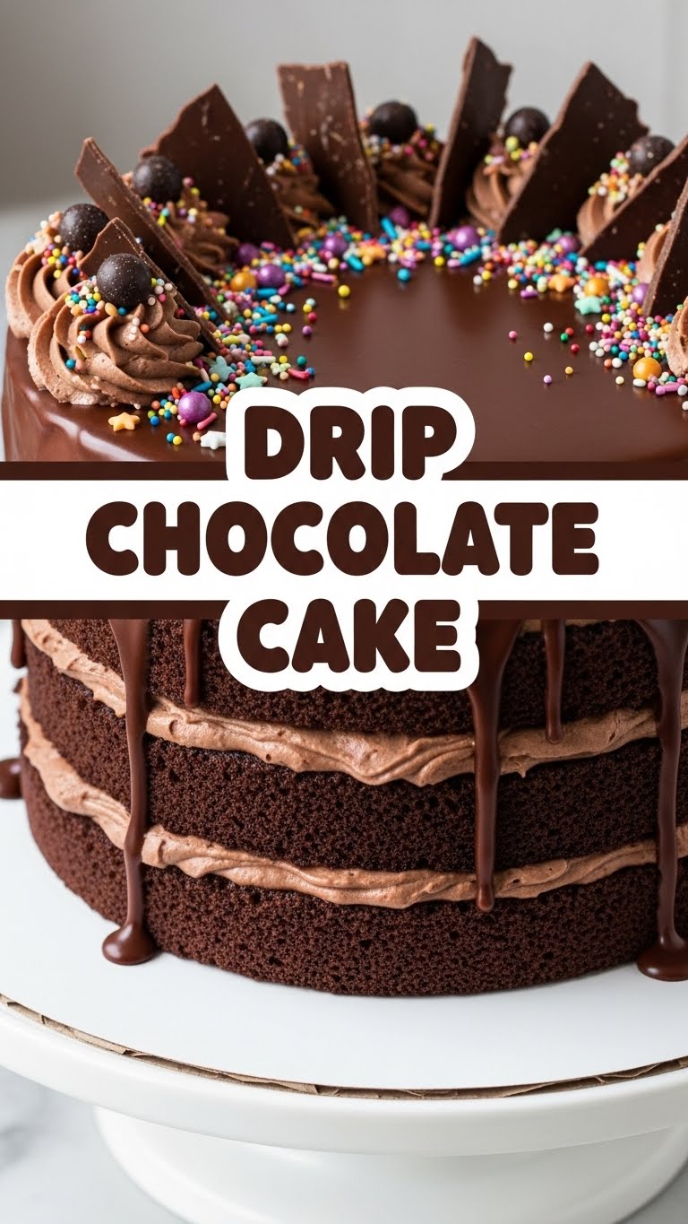Drip Chocolate Cake